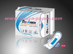 8 Layer Active Oxygen + Negative Ion Dual Core High Tech Sanitary Napkin